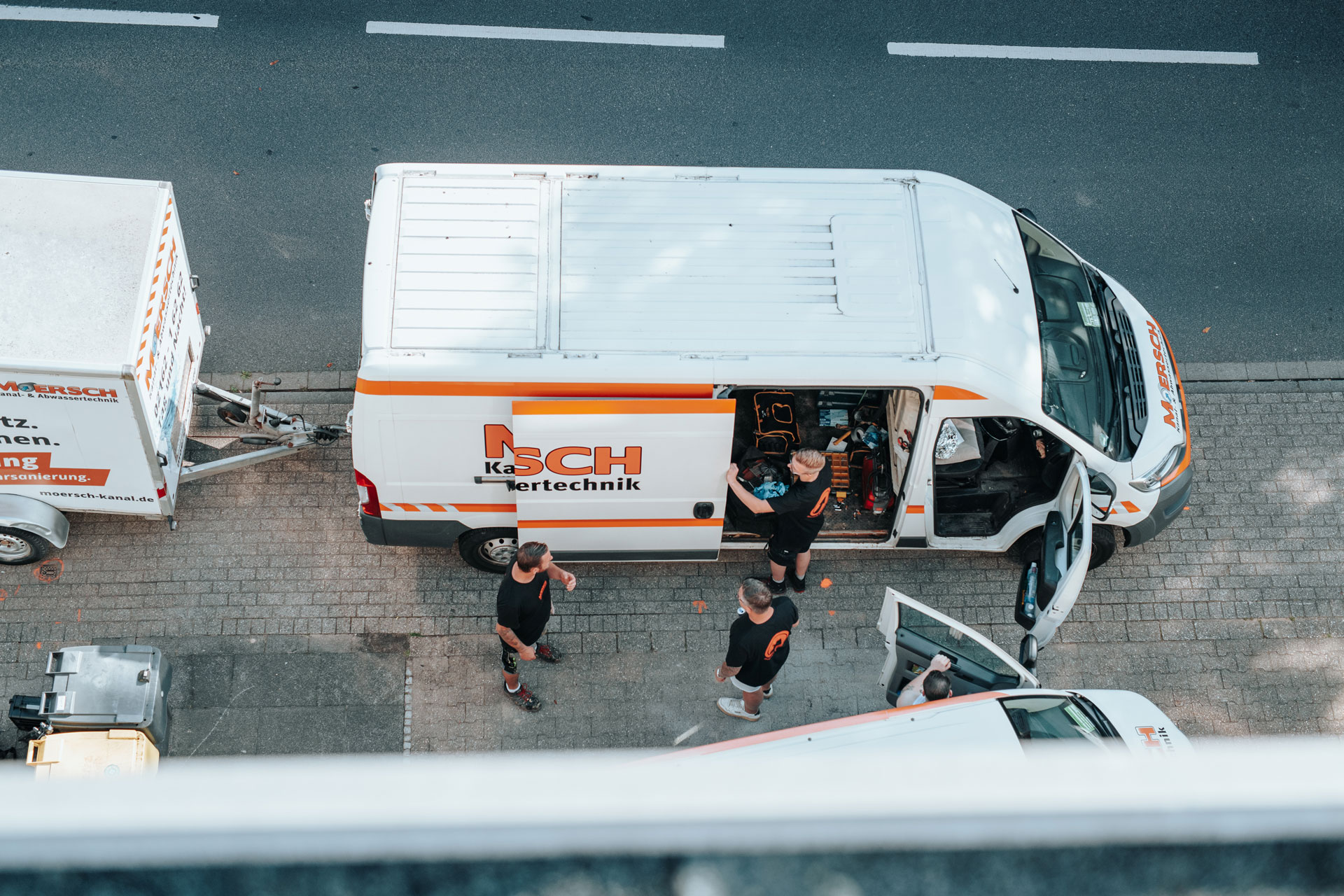 Moersch Einsatzfahrzeug für Rohrreinigung in Erkelenz